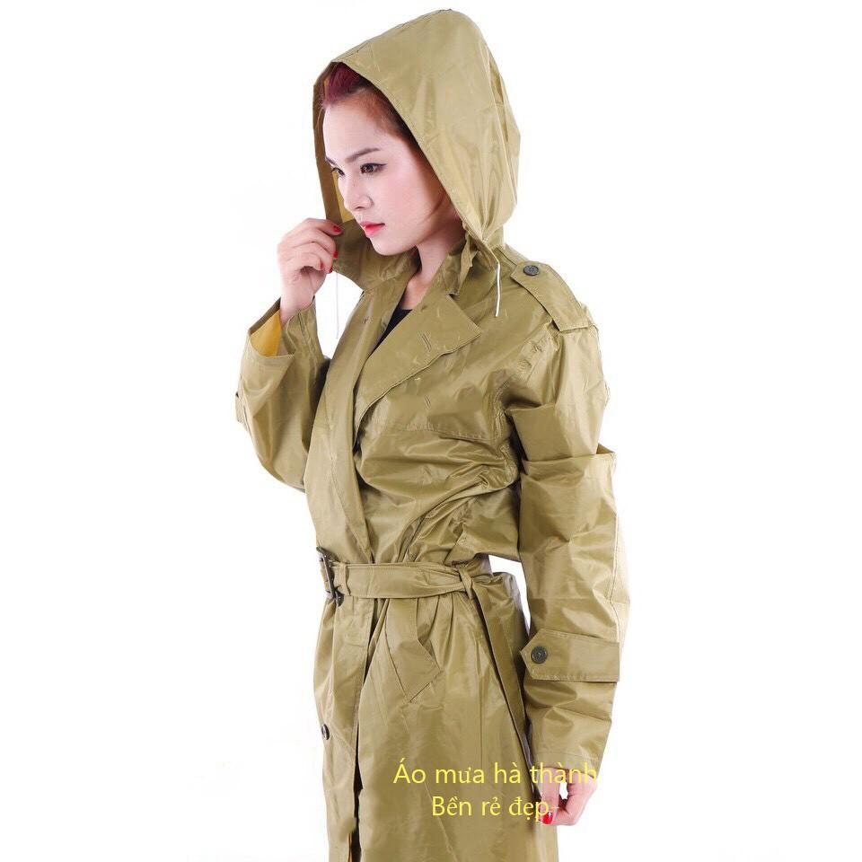 Áo mưa măng tô chống thấm cao cấp siêu bền