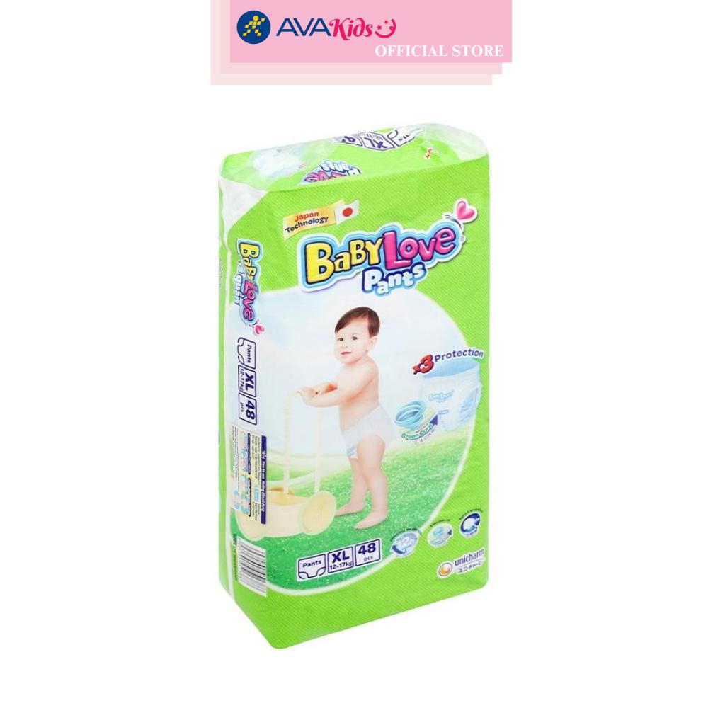 Tã quần BabyLove size XL 48 miếng (12 - 17 kg)