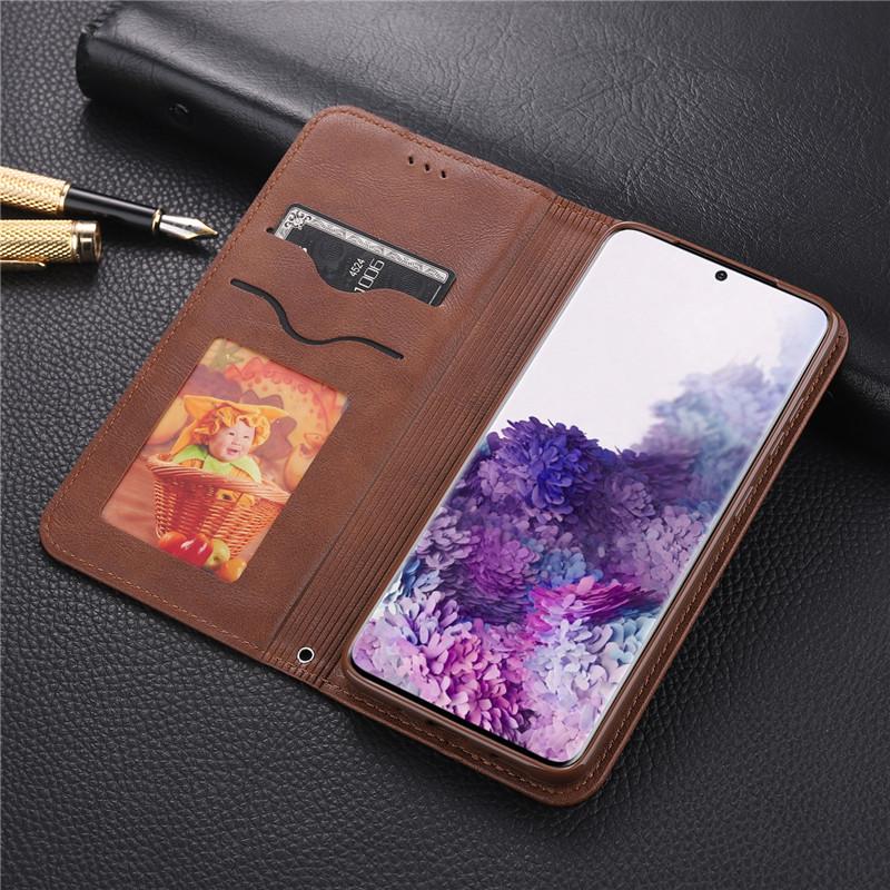 Bao da điện thoại từ tính cao cấp cho Samsung Galaxy A70 A60 A50S A50 A40 A30S A30 A20e A20 M40 M10S S8 S7