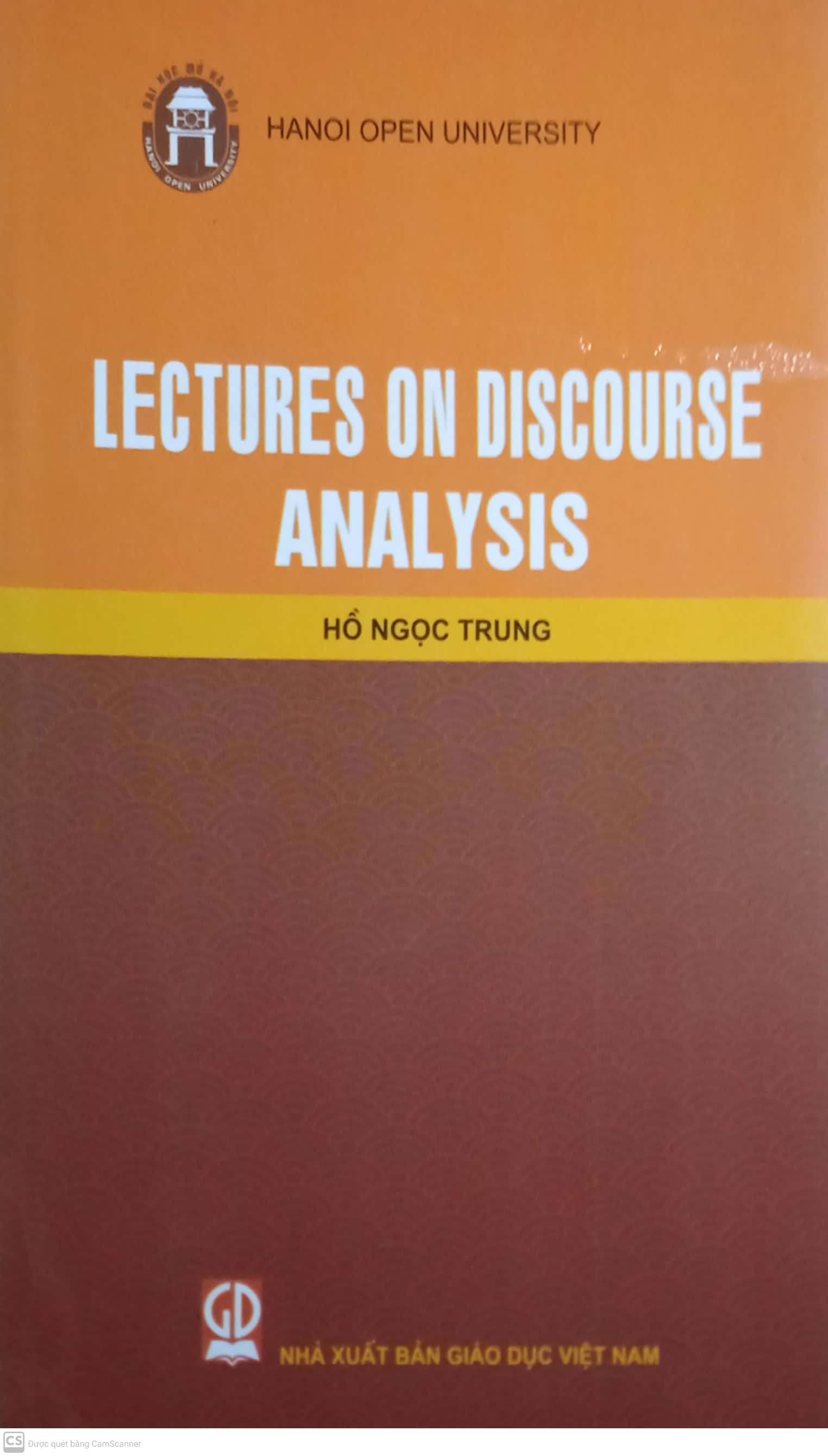 Lectures on Discourse Analysis