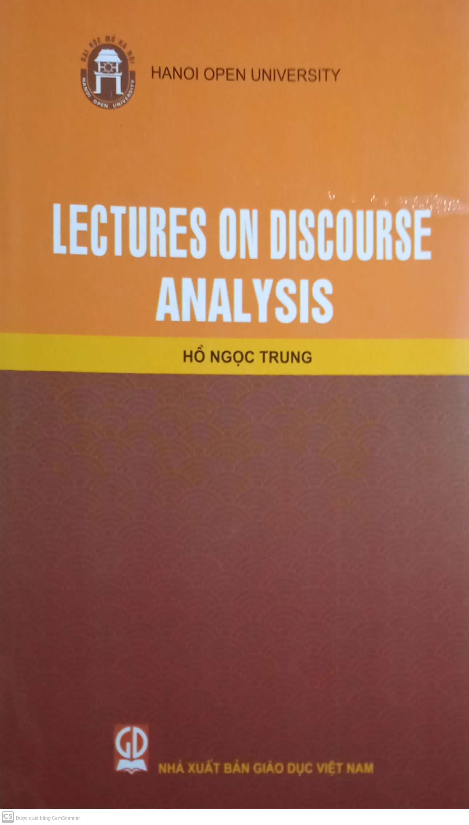 Lectures on Discourse Analysis