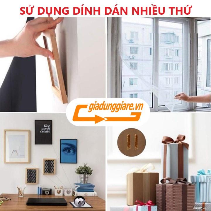 Băng keo siêu dính 2 mặt cuộn keo dán dính cường lực dùng đa năng trên mọi bề mặt - giadunggiare.vn