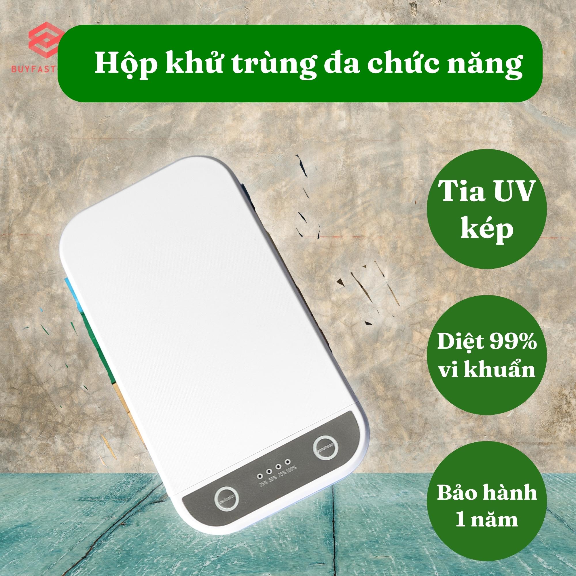 Hộp khử trùng đa chức năng Buyfastcart OULIYO thiết bị đa năng bảo vệ sức khỏe cho gia đình bạn - Hàng chính hãng