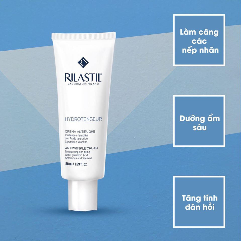 Kem dưỡng chống lão hóa Rilastil Hydrotenseur Antiwrinkle moisturizing cream