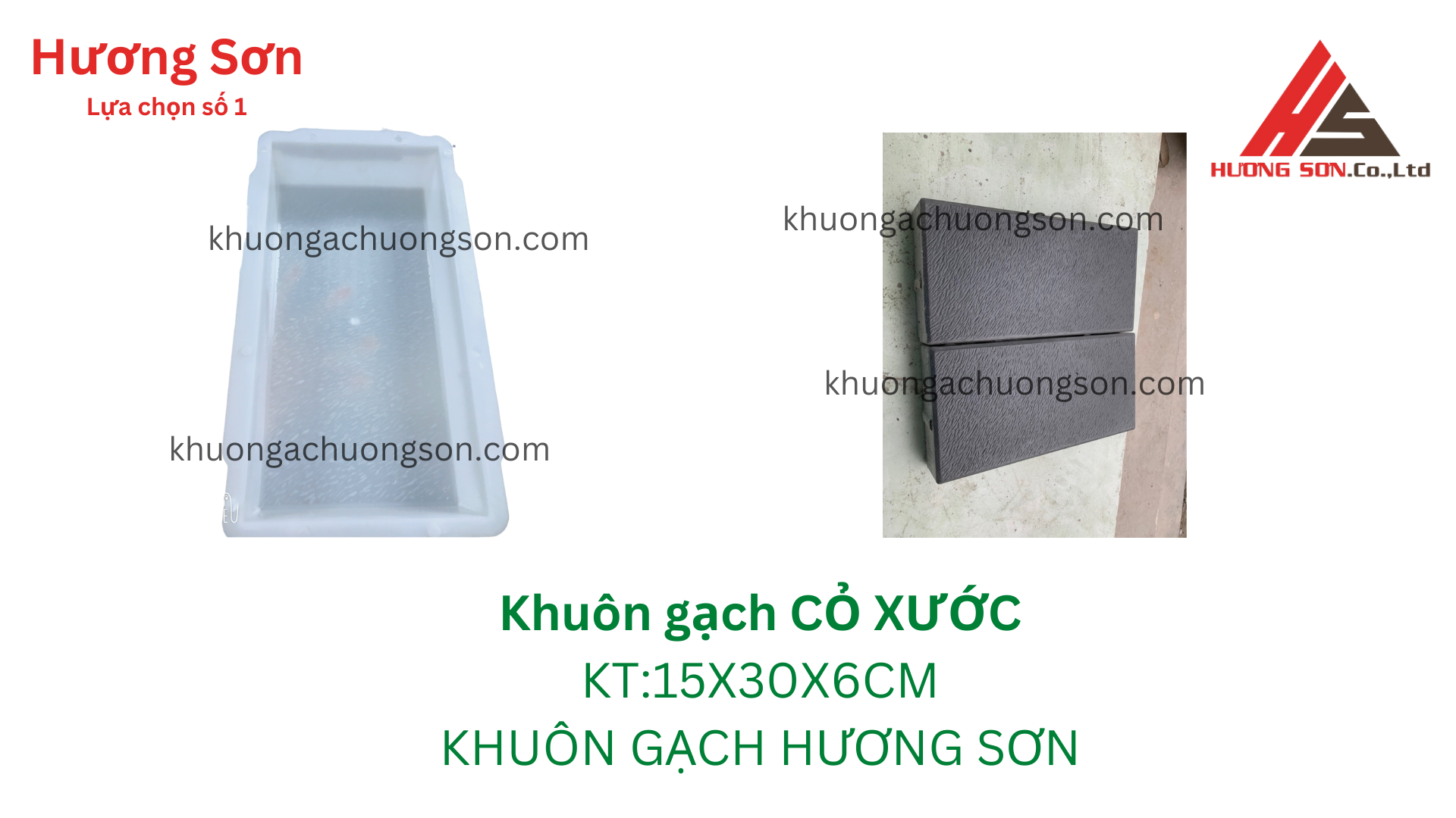 Khuôn gạch cỏ xước