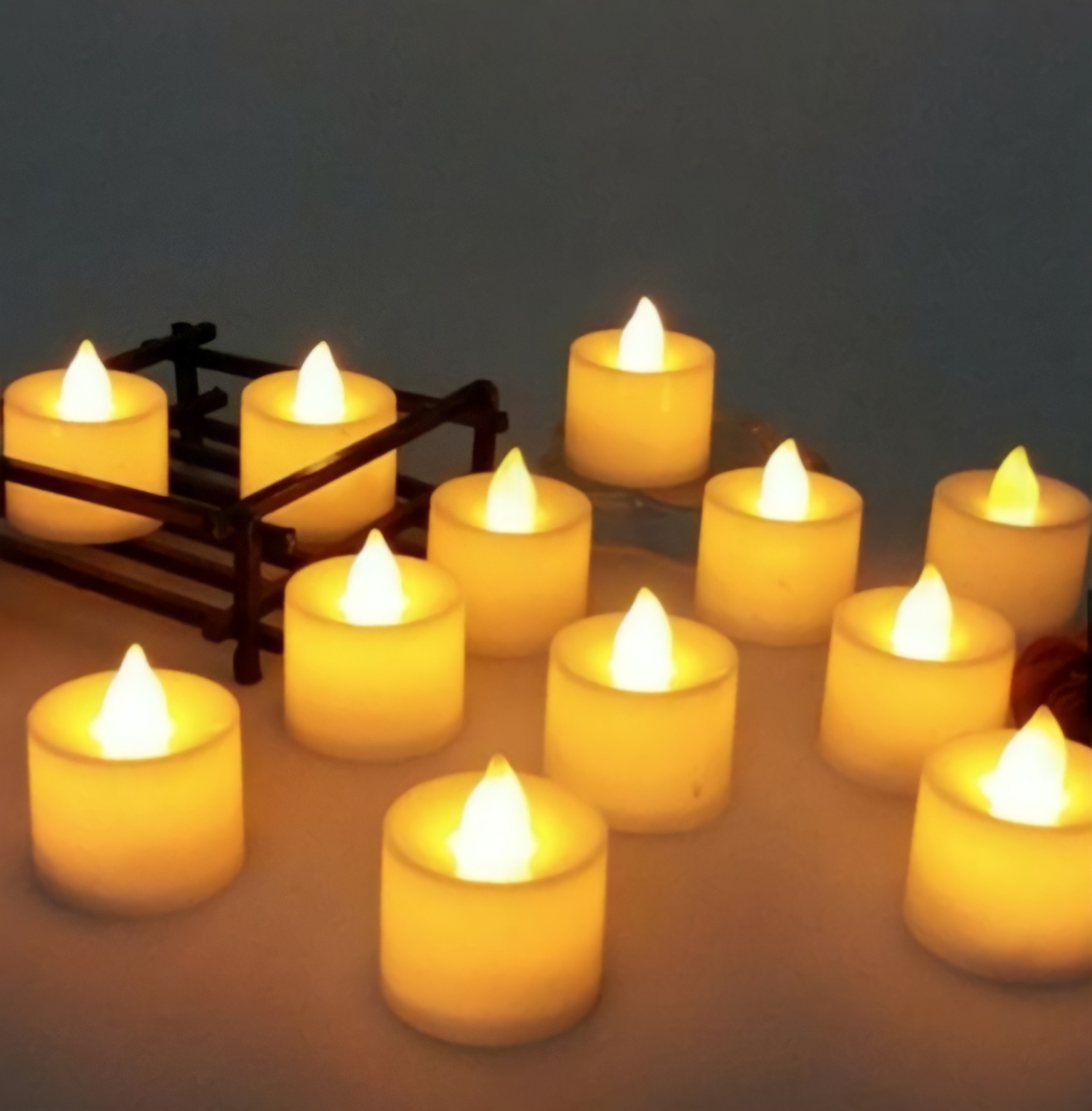Nến điện tử LED mini decor, trang trí nhà cửa, giáng sinh