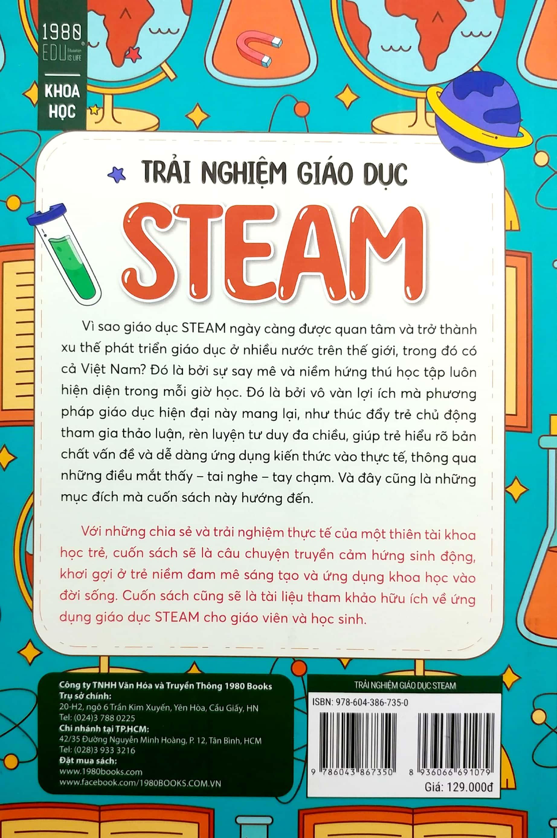 Trải Nghiệm Giáo Dục Steam