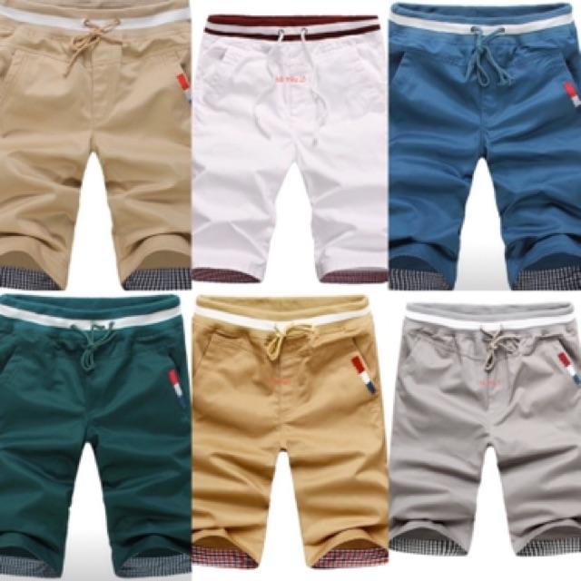 Quần short kaki lưng thun