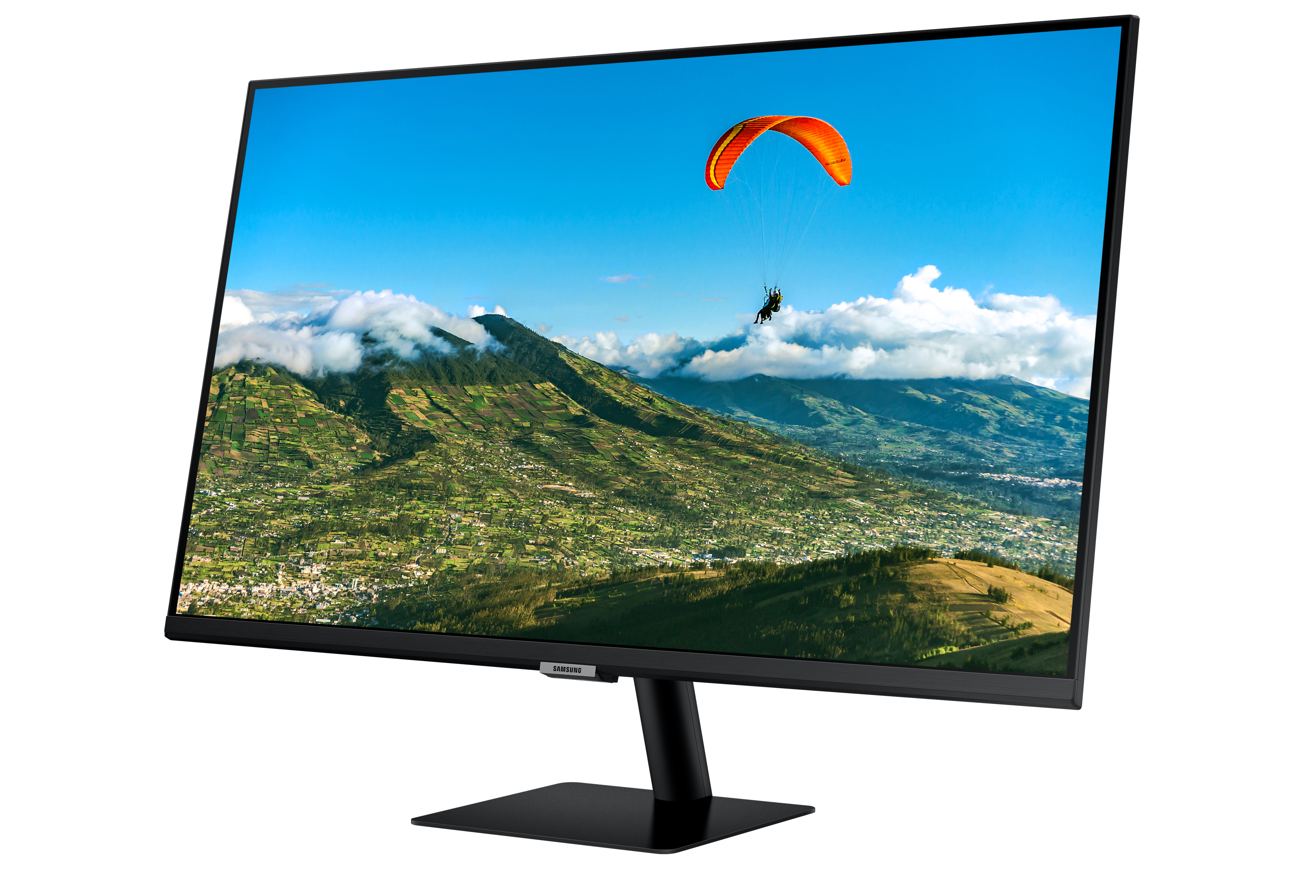 Màn Hình Thông Minh Smart Monitor Samsung LS32AM500NEXXV 32inch/Full HD (1920x1080) 8ms/60Hz/VA/Tích Hợp Loa/Hệ Điều Hành Tizen - Hàng Chính Hãng