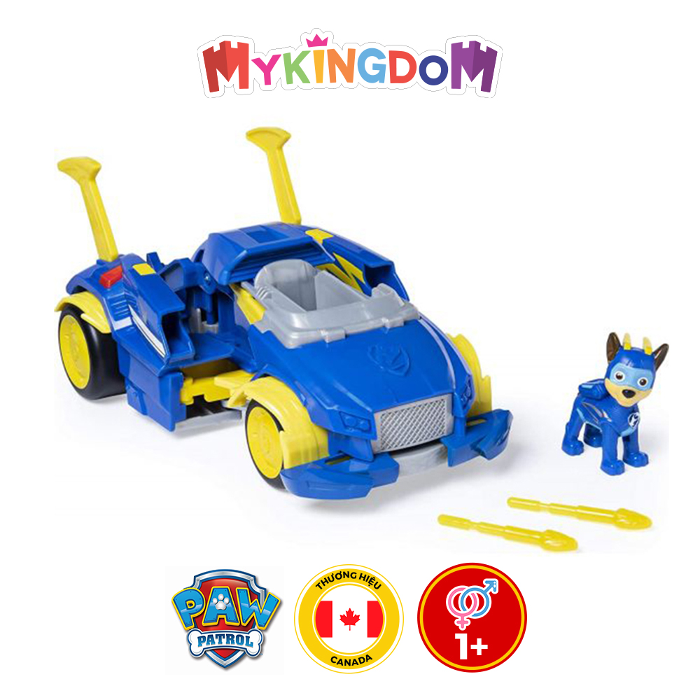 Đồ Chơi Mô Hình PAW PATROL Xe Cứu Hộ Biến Hình Quyền Năng 6052653 - Giao hàng ngẫu nhiên