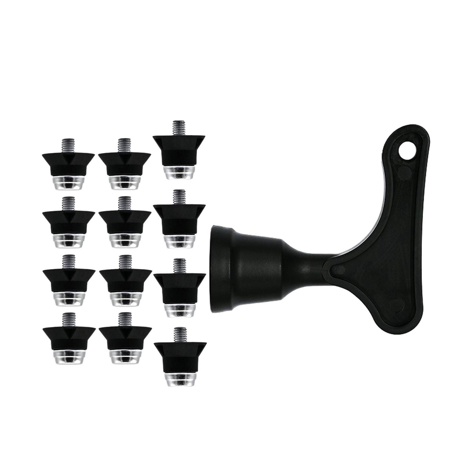 12Pcs Track Shoes Spikes Portable for Athletic Sneakers Competition Training