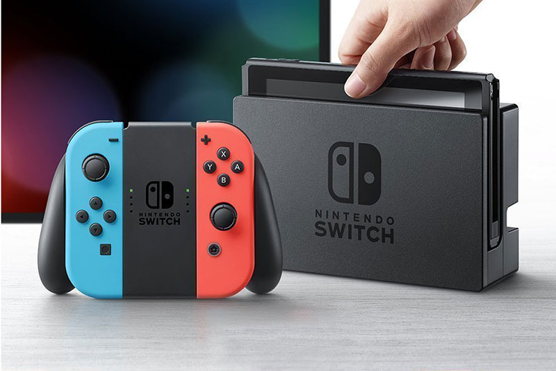 Máy Chơi Game Nintendo Switch Với Neon Blue Và Red Joy‑Con (Xanh Đỏ) - Hàng Nhập Khẩu