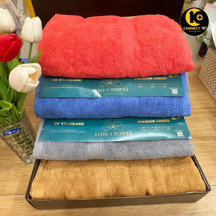 khăn tắm Lotus Towel cotton kháng khuẩn