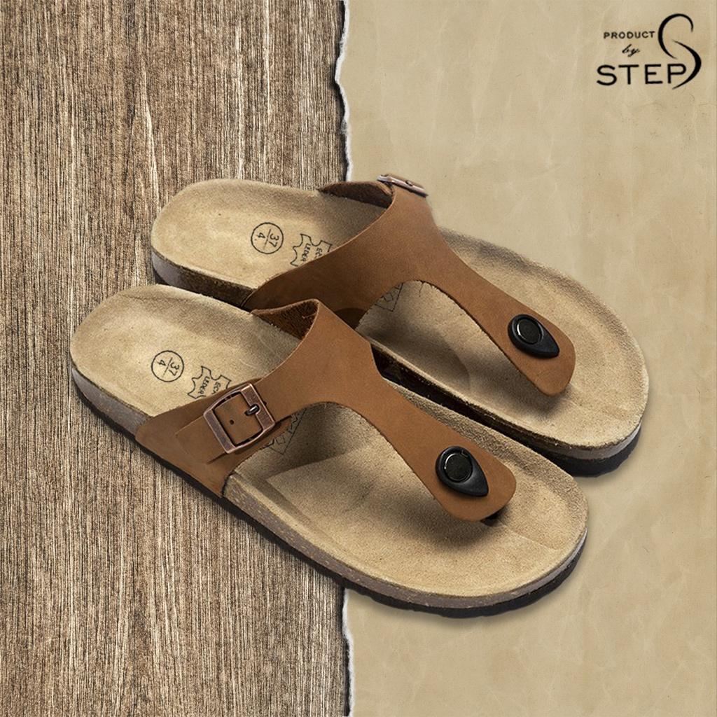 Dép đế trấu Unisex Da Quai kẹp ngón