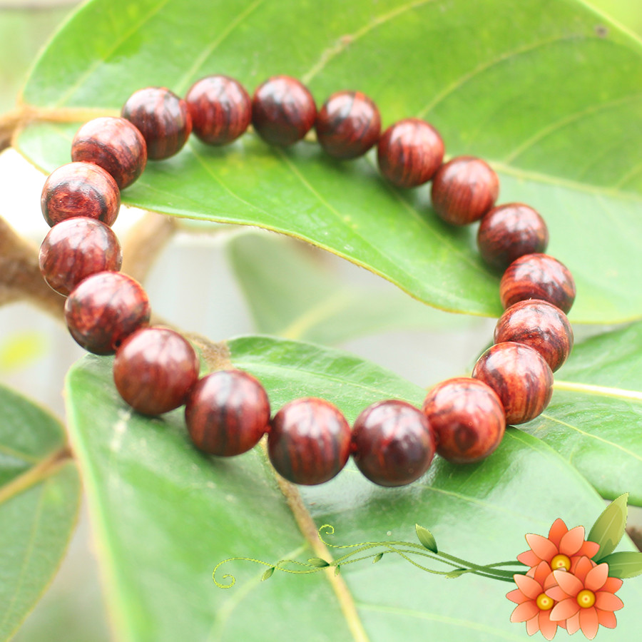 Vòng tay phong thủy Gỗ Sưa Cao Cấp _10 ly