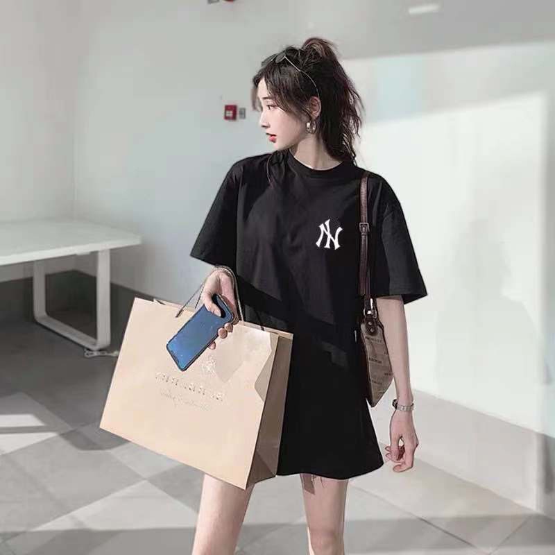 Áo Thun Tay Lỡ Unisex NY From Rộng Chất Cotton Phong Cách Trẻ Trung Năng Động