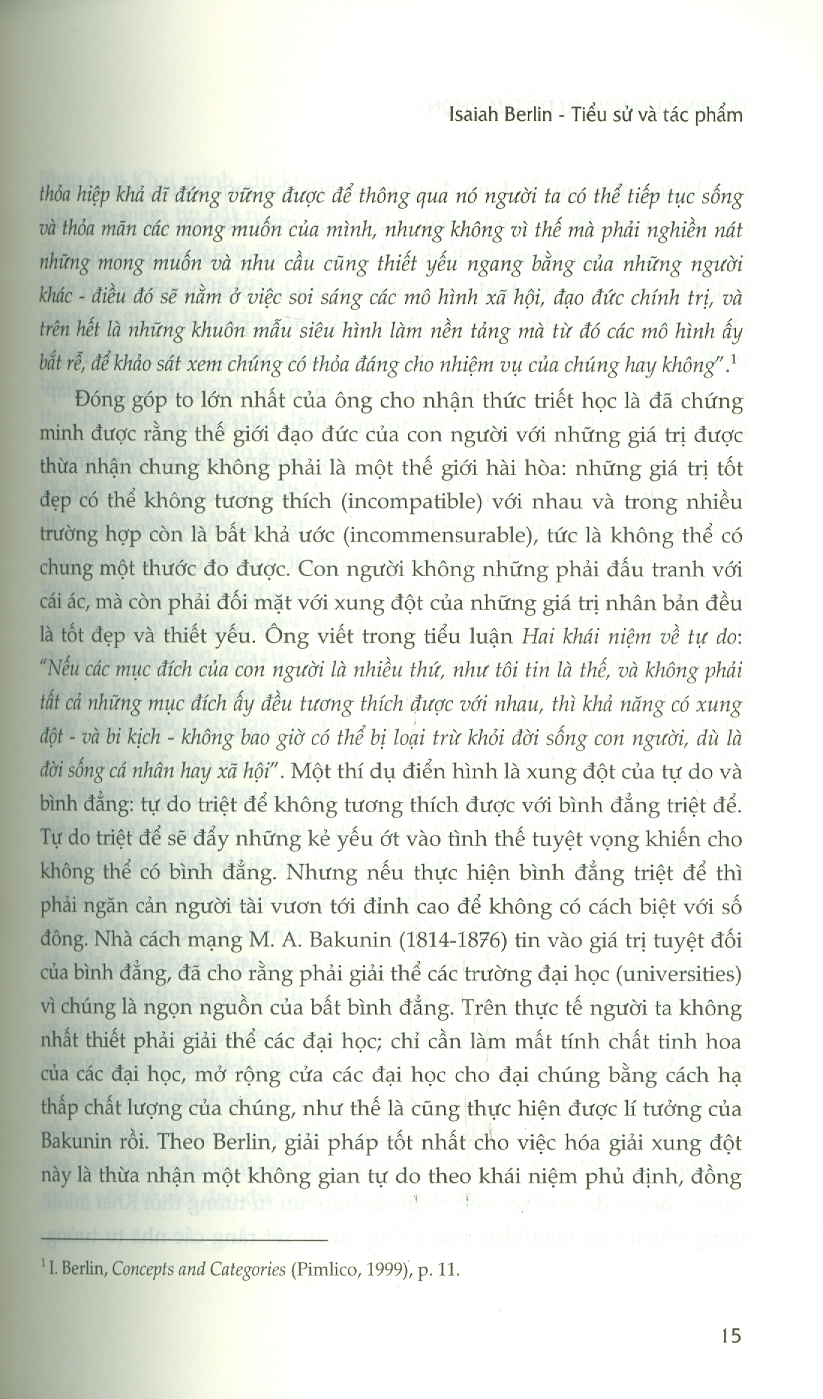 Tất Định Luận Và Tự Do Lựa Chọn (Bản bìa mềm) - Isaiah Berlin