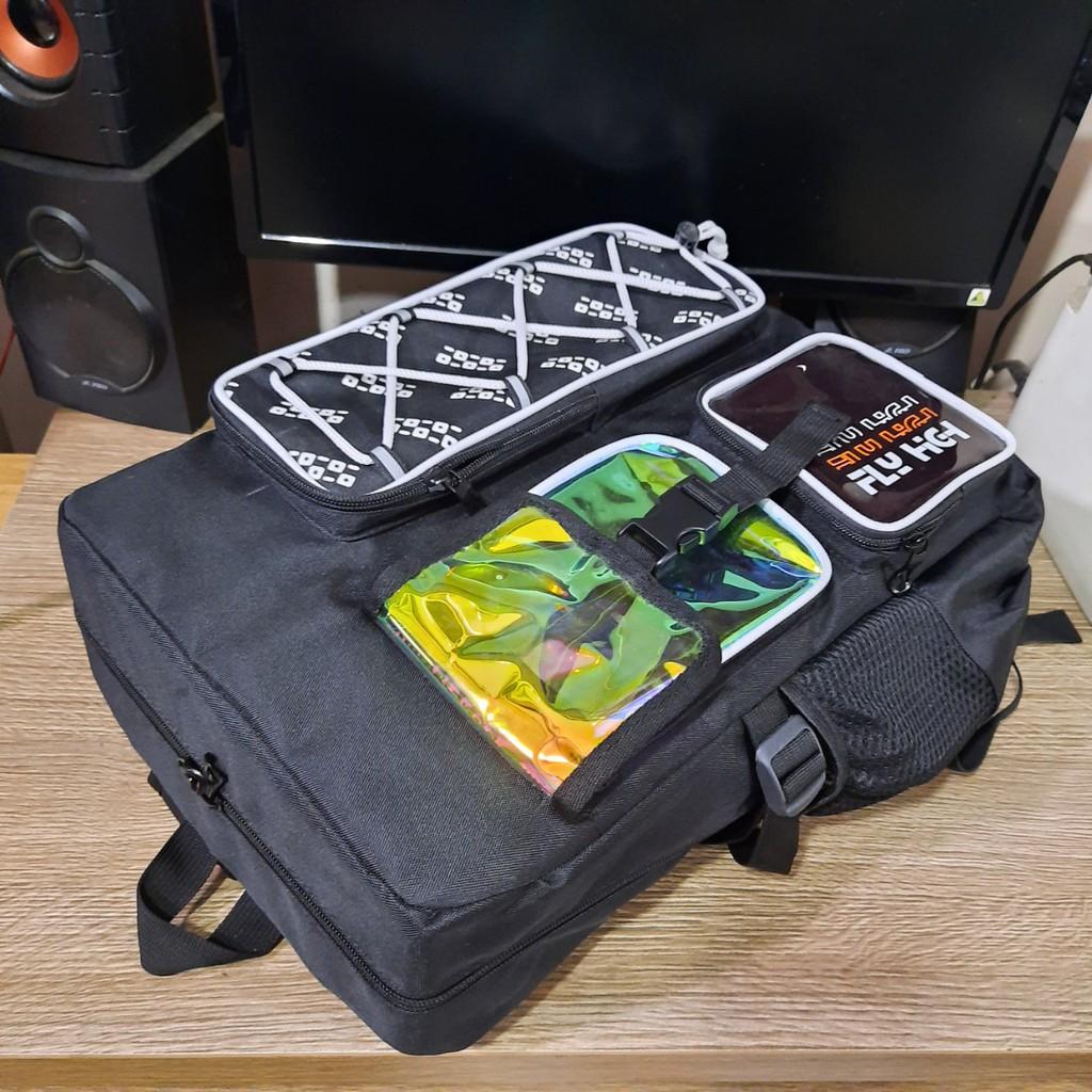 Balo 7 màu Flyligh hộp lưới SA48 Tặng móc khóa hình khiên