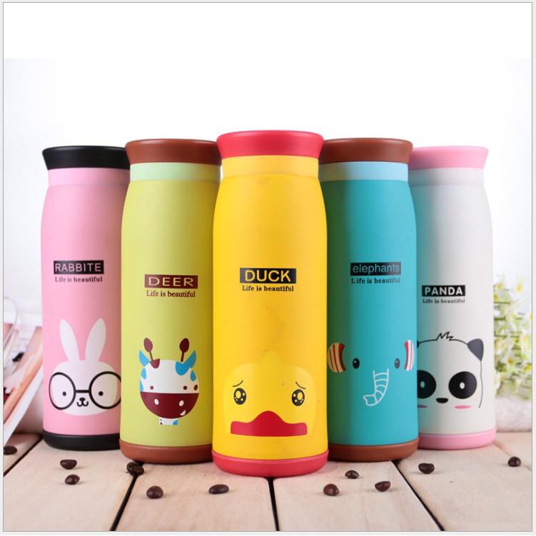 Bình giữ nhiệt hình thú kute 350/500ml