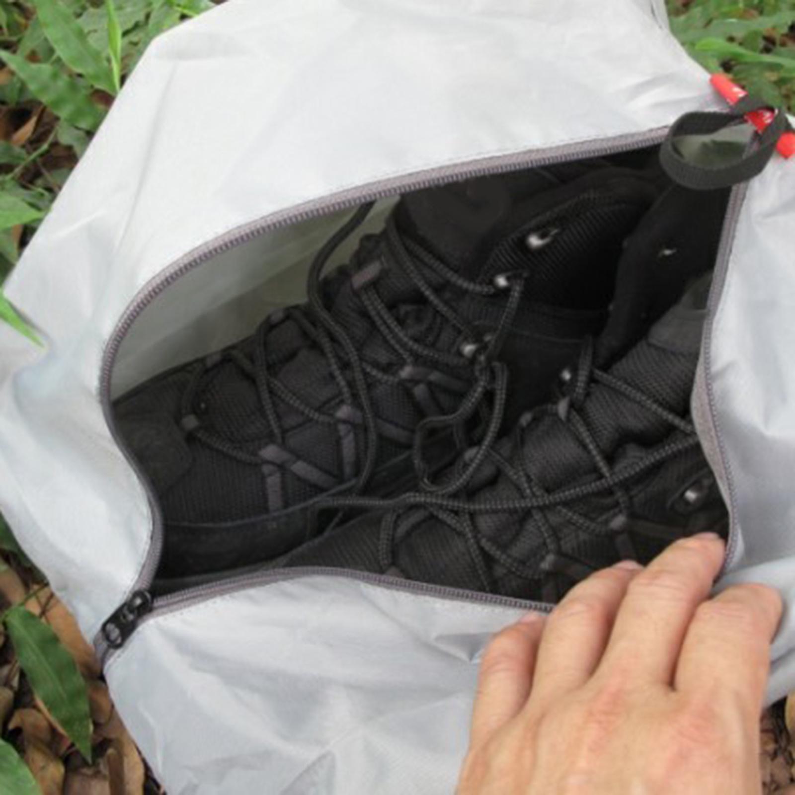 Waterproof Shoe Bag Boot Bag Pouch Laundry Storage Zipper for Travel Youth Outdoor