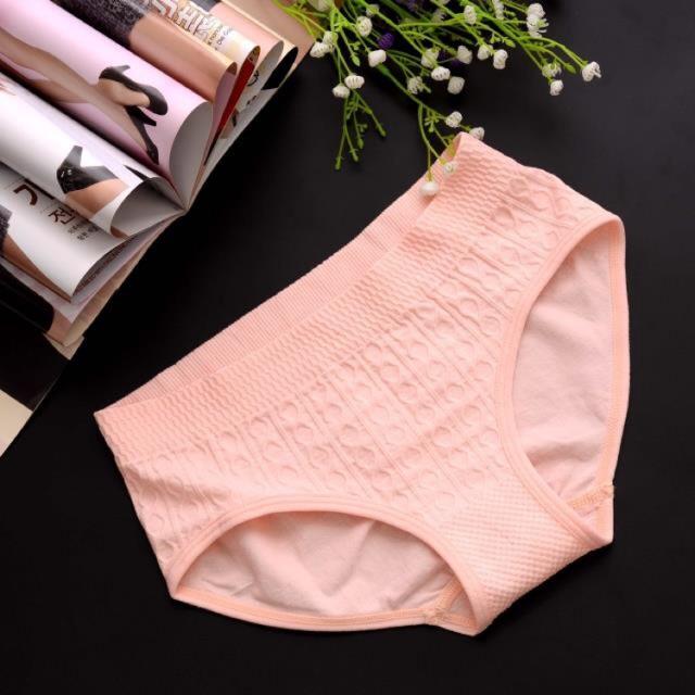 Quần Lót Cotton Hoa Nổi co giãn 4 Chiều