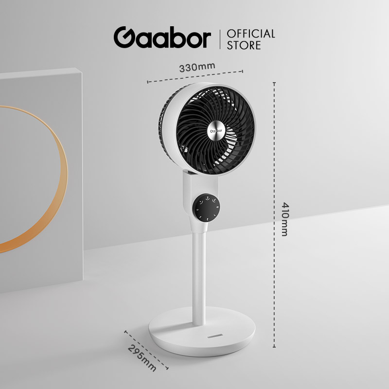 Quạt tuần hoàn không khí Gaabor GFD-N240A gió đối lưu độ ồn thấp - Hàng chính hãng