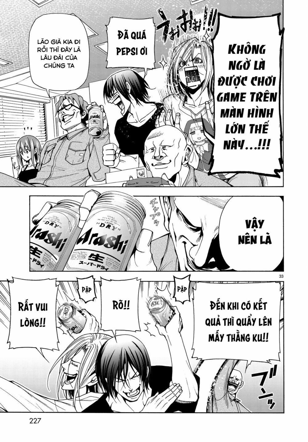 cô gái thích lặn - grand blue chapter 40 33