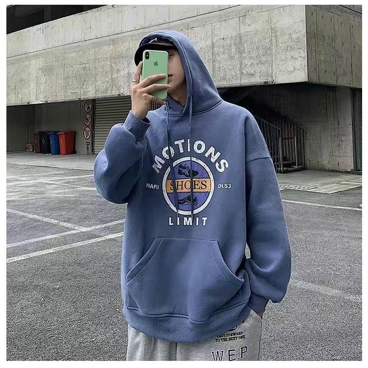 Áo Hoodie MOTIONS LIMIT Nữ Nam Form Rộng Unisex Phong Cách Hàn Quốc Mới Nhất 2021