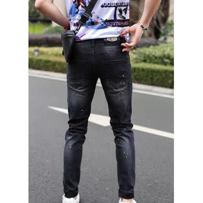 Quần Jean Nam, Chất Bò Cao Cấp Hàn Quốc Thời Trang Kiểu Mới Hot 2021 ms010