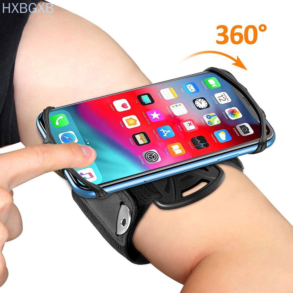 Universal Rotatable Phone Arm Bag Armband Wristband Sports Hiking Gym Case Pouch