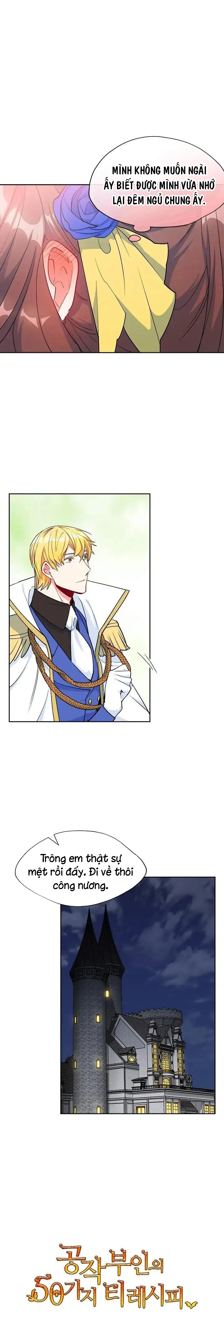 50 công thức pha trà của nữ công tước chapter 27 8