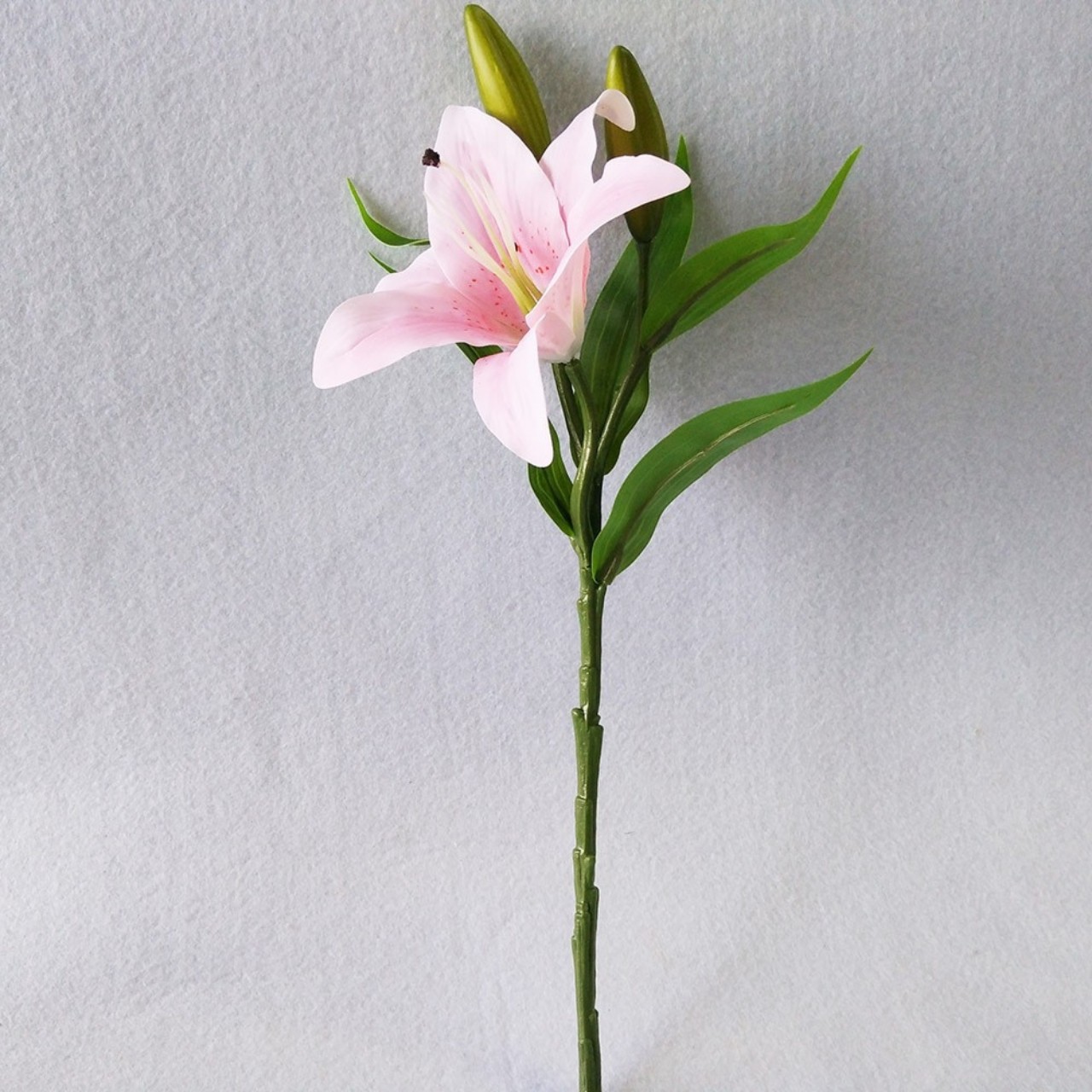 Combo 5 cành Hoa giả hoa ly cao su silicon siêu bền đẹp thương hiệu DORON