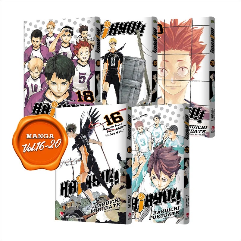 Sách - Haikyu!! Premium (boxset 2 - tập 16 đến tập 30)