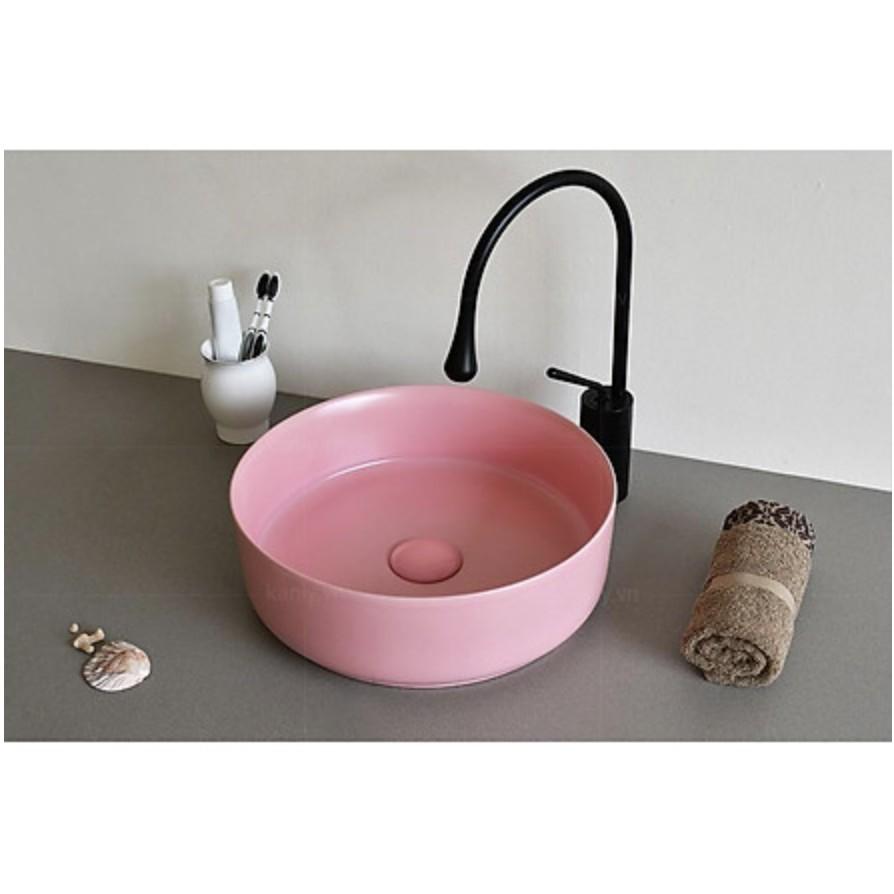 Chậu sứ mỹ thuật - Chậu lavabo sứ đặt bàn EV-CS01