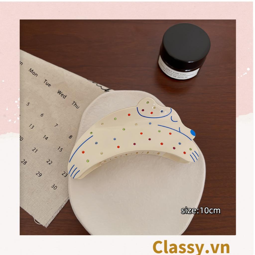 Kẹp càng cua, kẹp tóc Classy dễ thương, dễ tạo kiểu, không gây rụng tóc PK1583