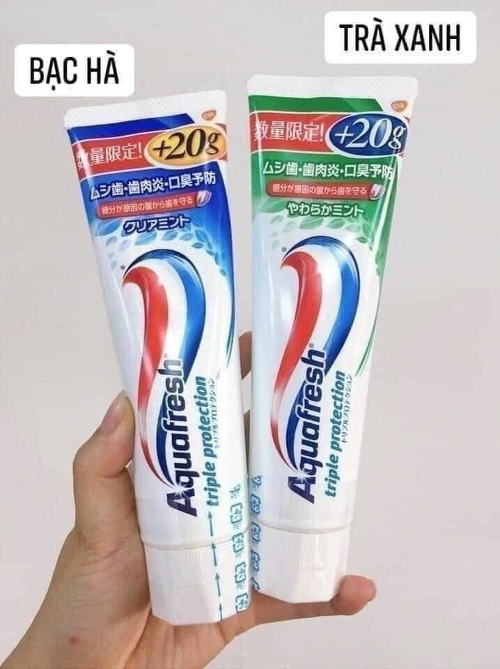 KEM ĐÁNH RĂNG Aquafresh Nhật Bản 130g (không xuất hóa đơn đỏ )