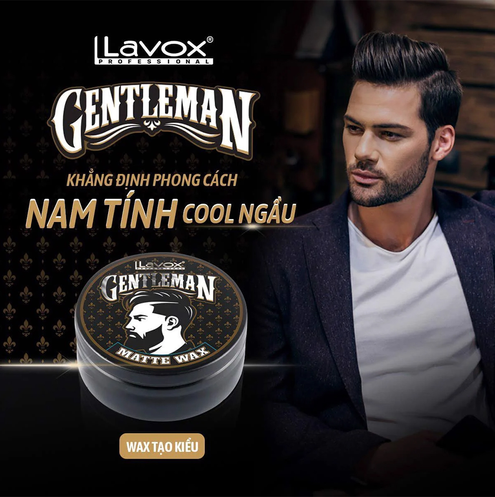 Wax Tạo Kiểu Tóc Lavox Gentleman