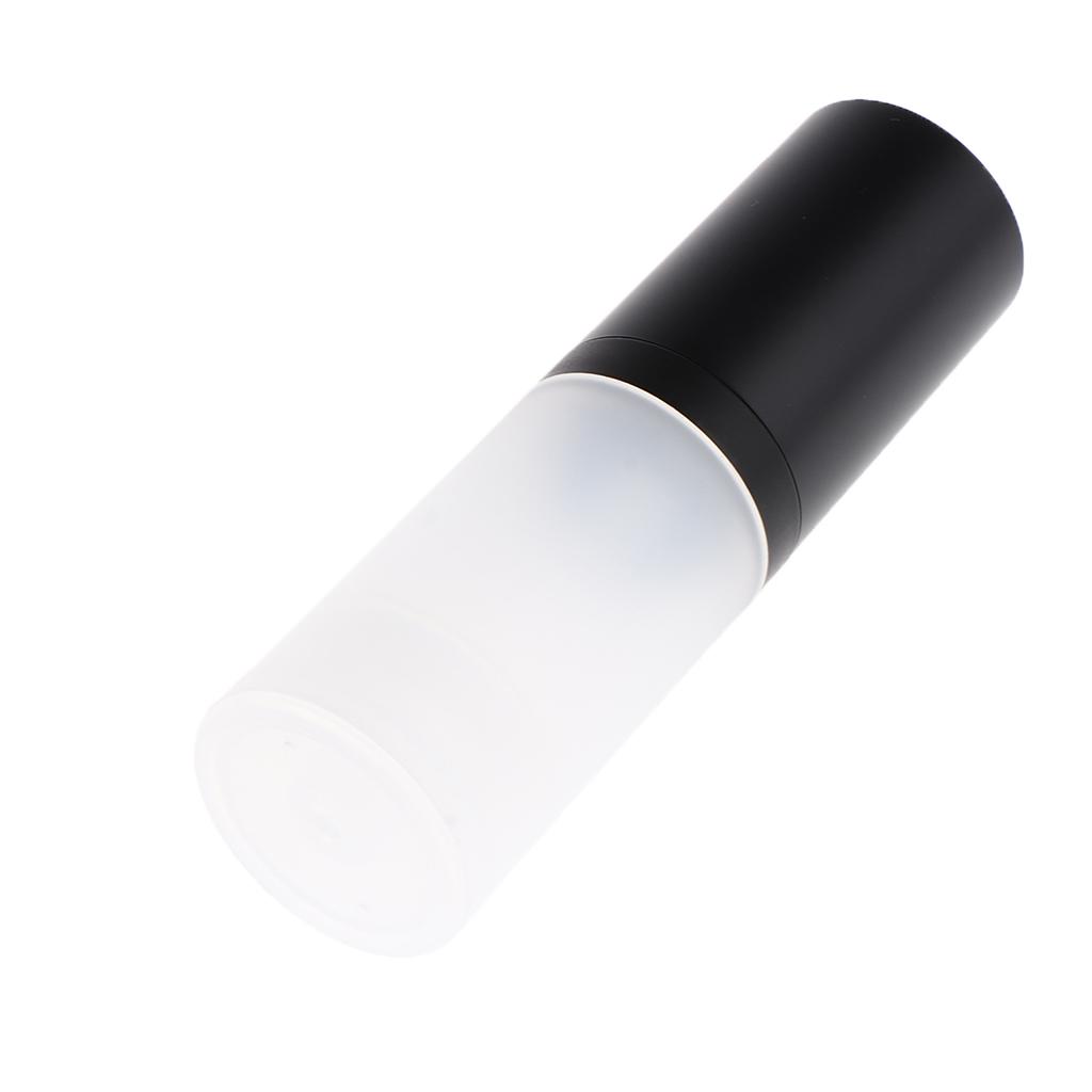 20ML 30ML 50ML Plastic Travel Empty Airless Pump Bottle Lotion Cosmetic Container for Bathroom Travel Hotel
