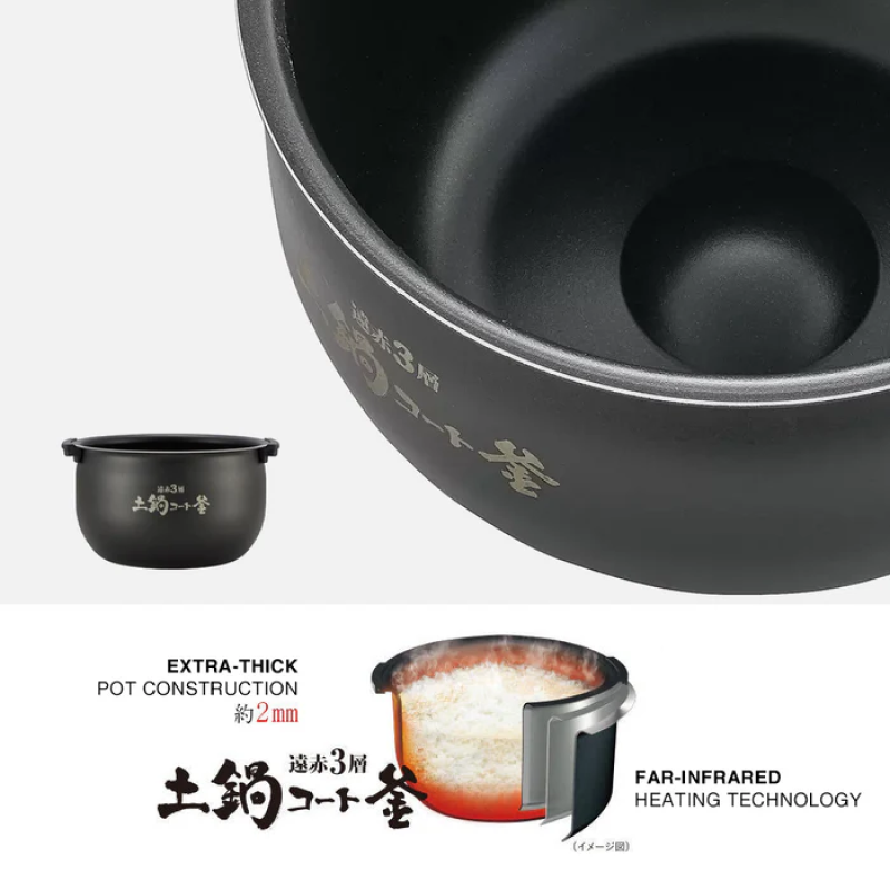 Nồi Cơm Điện Tử Cao Tần Tiger 3 Trong 1 JPW-G18W [1.8L] - Hàng Chính Hãng