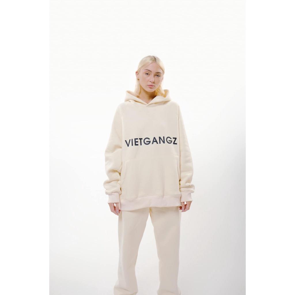 ÁO NỈ HOODIE VIETGANGZ KEM