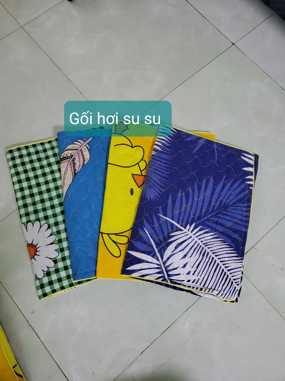 Áo gối nằm cotton poly 40x60cm. Có khóa kéo, mẫu mã đẹp, giao màu ngẫu nhiên