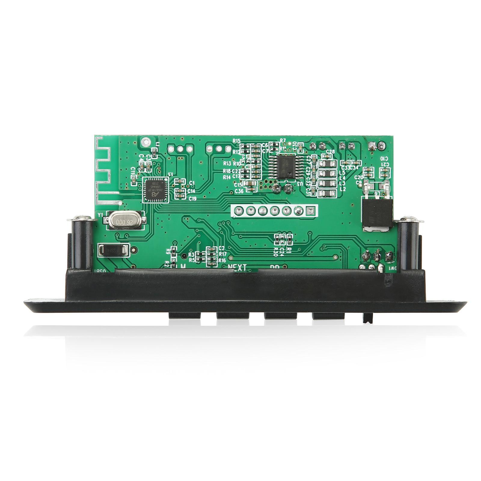 Folder Decoder Board 5V-12V Audio Module Handsfree Control for MP3 WMA WAV