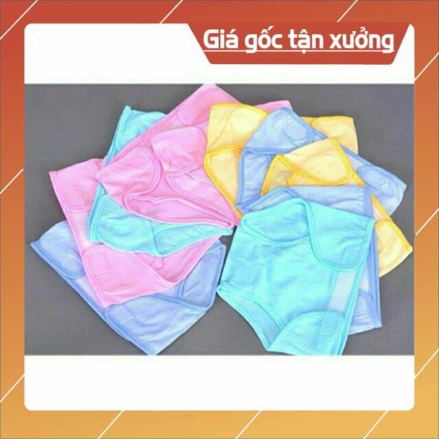 Hàng Việt Nam xuất khẩu _ Quần đóng bỉm sơ sinh chất liệu 100% cotton size 1,2,3 cho bé 3 đến 8 kg