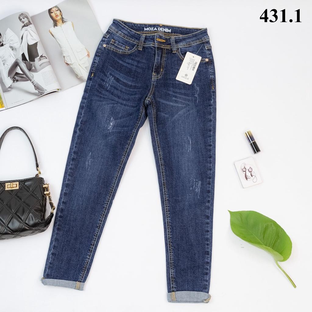 QUẦN JEANS NỮ BOYFRIEND MÀI XƯỚC