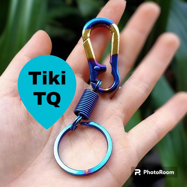 Móc treo thìa khóa ô tô , xe máy Titan