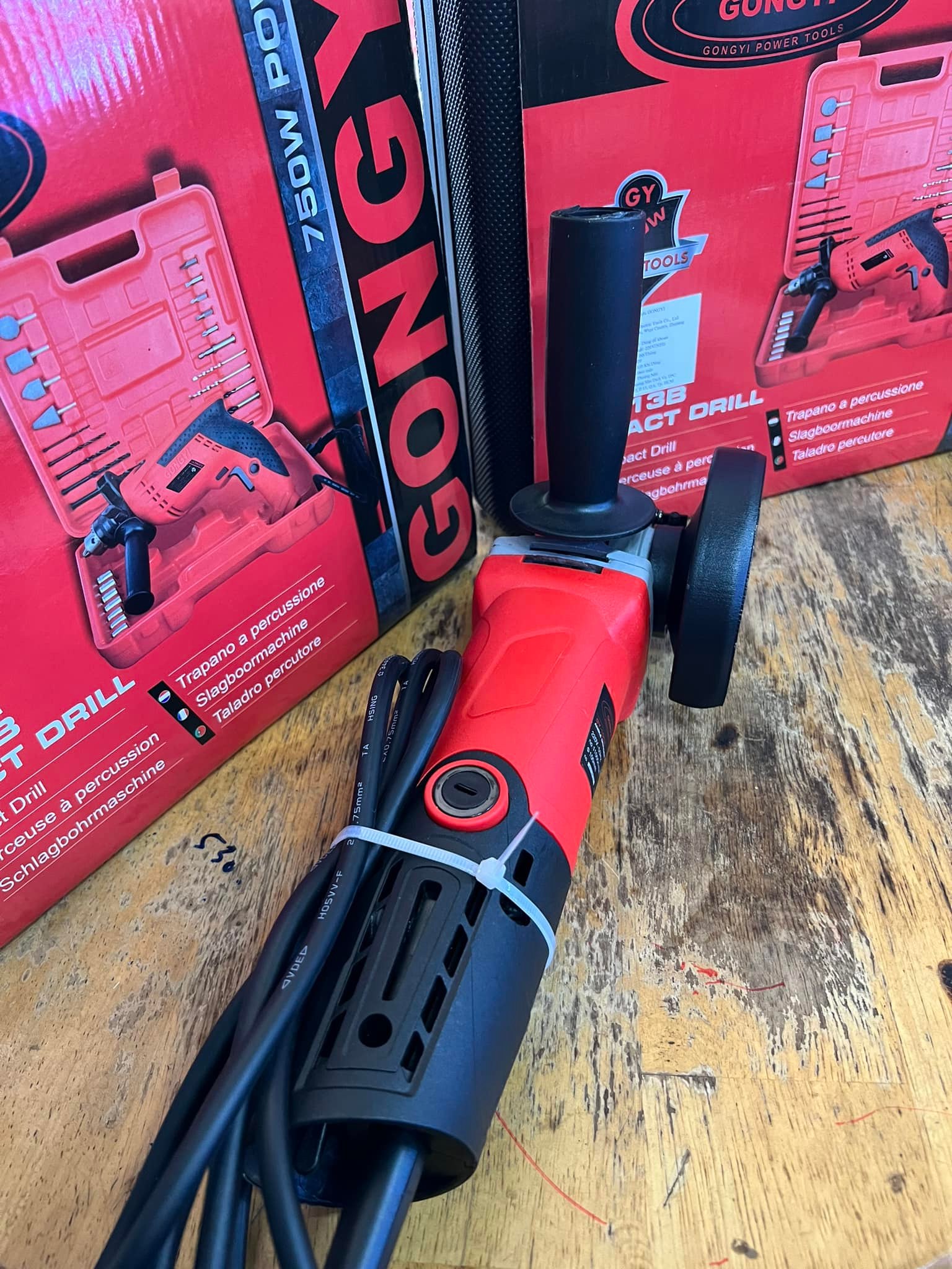 MÁY MÀI GÓC 100MM 980W GONGYI GY-100A- HÀNG CHÍNH HÃNG