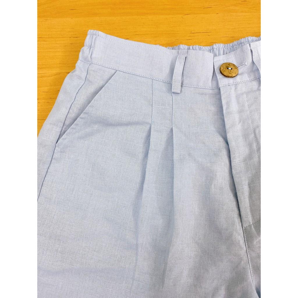 Quần short LINEN TƯNG Nhiều màu - Bigsize. Form rộng, hai túi sâu rộng. Hình thật. JUNE Q02