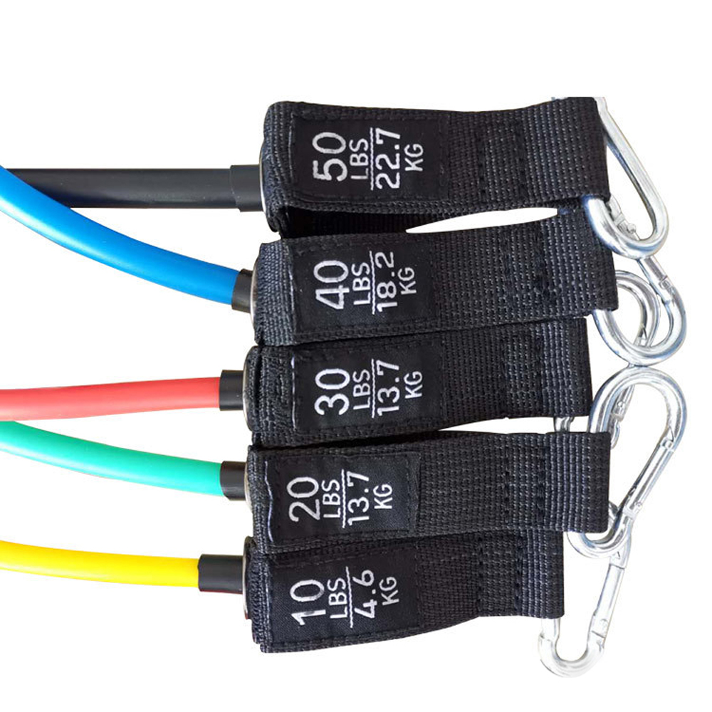 11 dây kháng lực cho cơ thể tập thể dục , gym