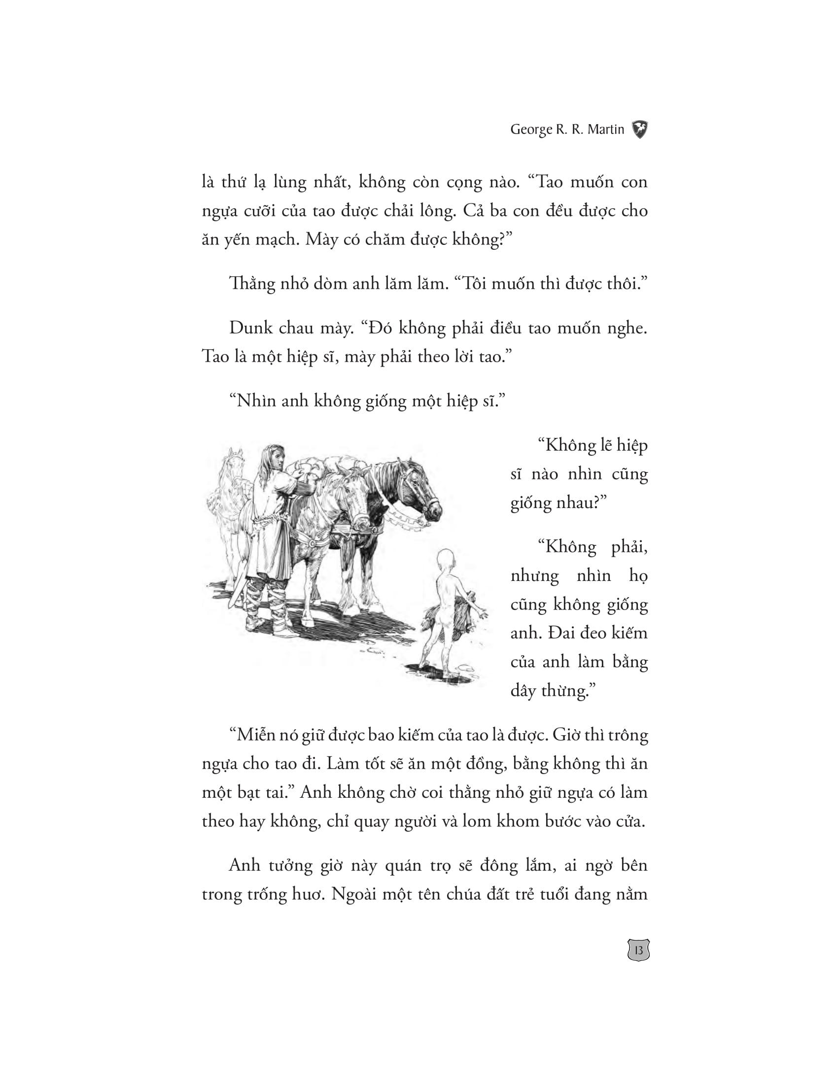 Sách - A Knight Of The Seven Kingdoms - Hiệp Sĩ Bảy Vương Quốc