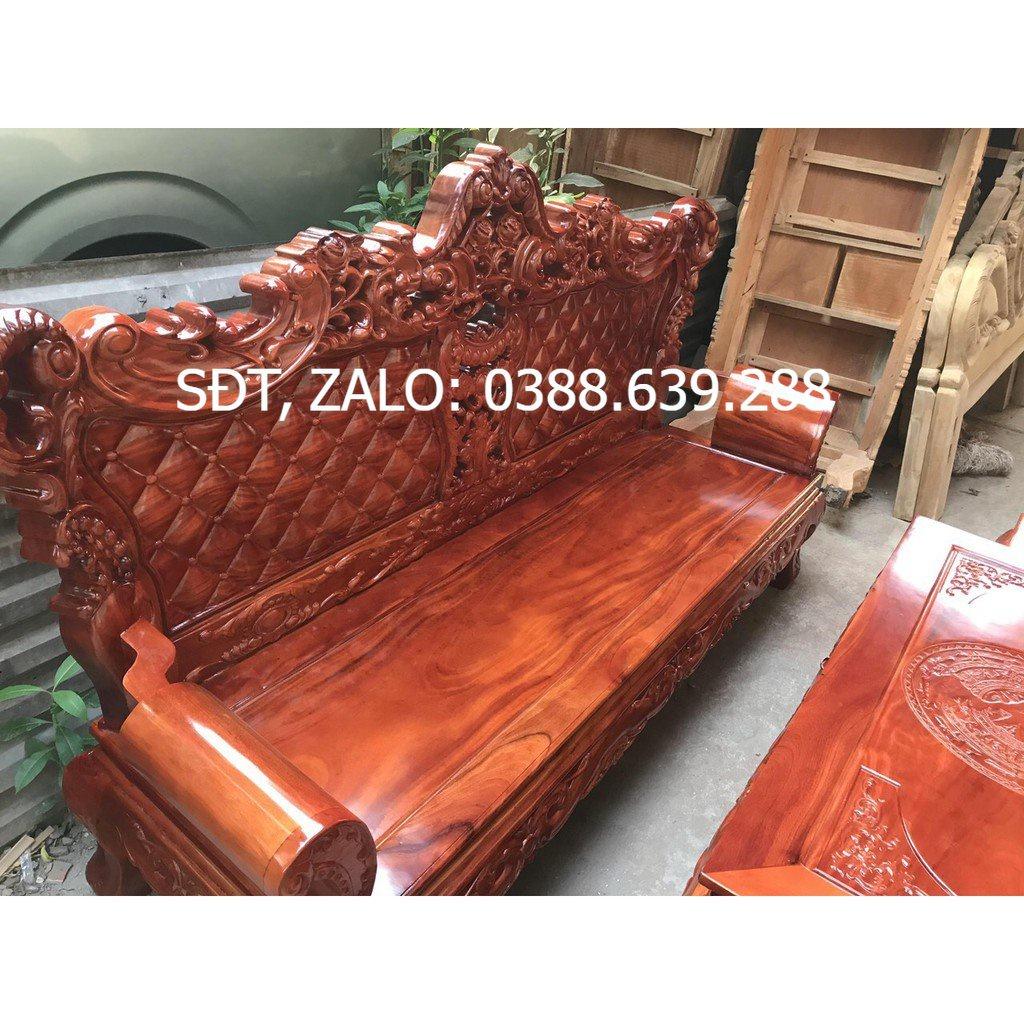 Bộ bàn ghế Hoàng Gia gỗ xà cừ